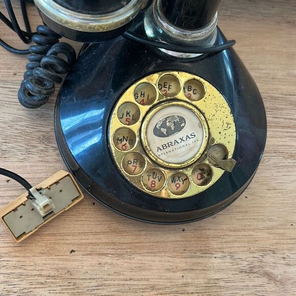 Vintage Lucite clam shell peach phone - Picture 3 of 5